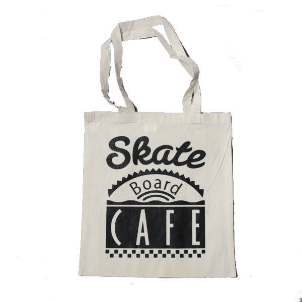 Skateboard Cafe - Diner Logo Tote Bag - Natural-Magic Toast