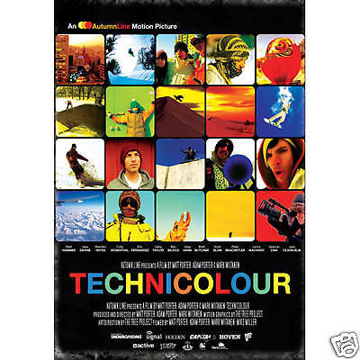 Technicolour - Snowboard DVD - All Region SALE-Magic Toast