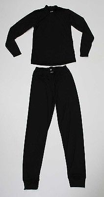 Ladies Five Seasons 'Superwoman' Set Black - Snowboarding Thermals UK Size 12-Magic Toast