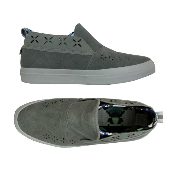 Diamond Supply Co. - Folk Slip On - Grey Suede SALE-Magic Toast