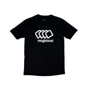Open image in slideshow, Magic Toast - Logo T-Shirt - Black-Magic Toast
