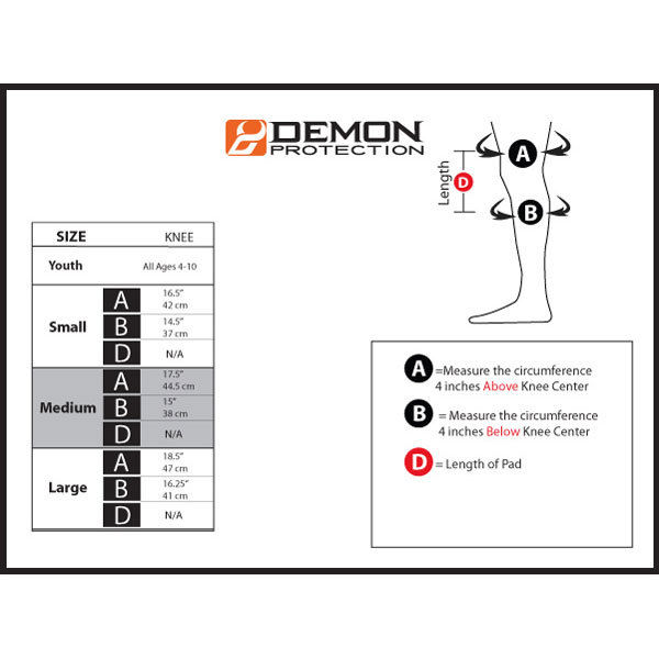 Demon Snow - DS 5110 Soft Cap Pro Knee Guard Pads V2 - NEW FOR 2020-Magic Toast