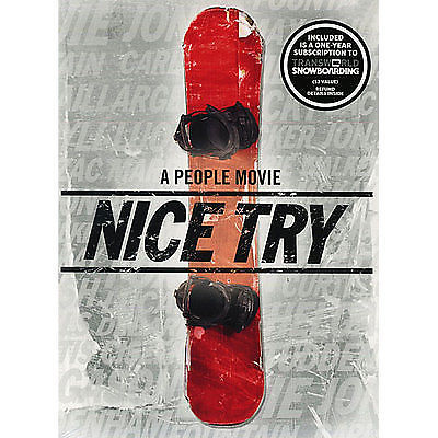 Nice Try - Snowboarding DVD SALE-Magic Toast