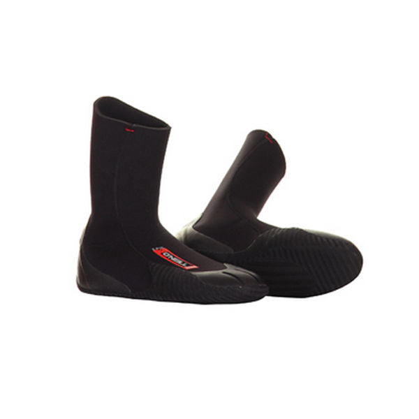 O'Neill - Epic 5mm Winter Wetsuit Boot - Black-Magic Toast