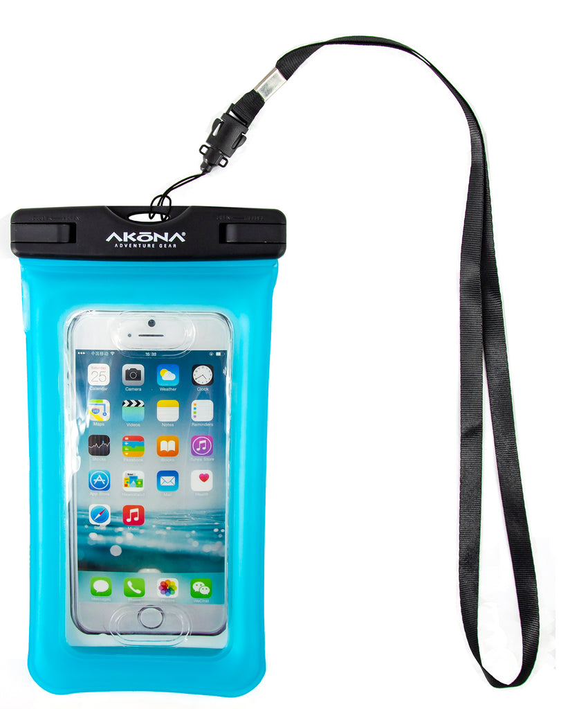 Akona - Floating Dry Phone Case - Blue-Magic Toast