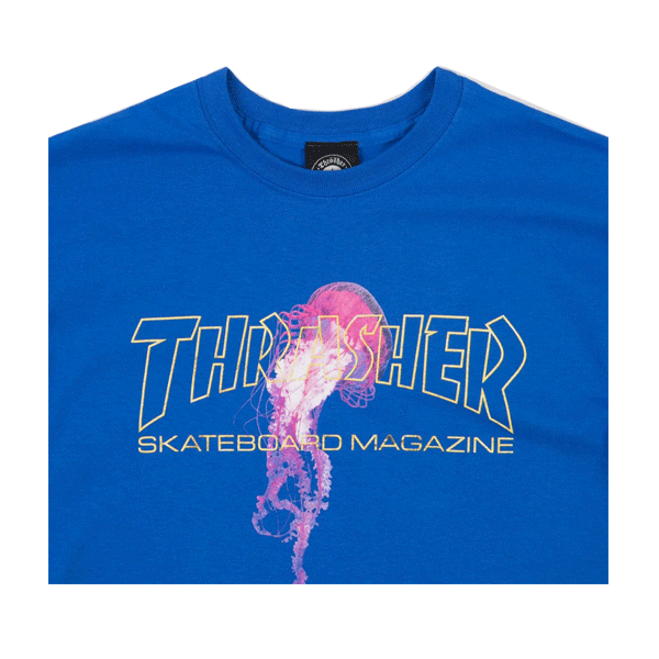 Thrasher - Atlantic Drift T-Shirt - Royal SALE