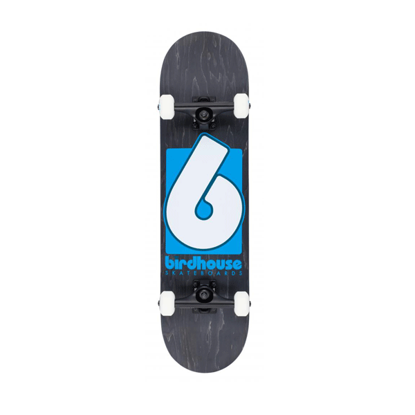 Birdhouse - Stage 3 B Logo Blue Complete Skateboard - 8" - Magic Toast