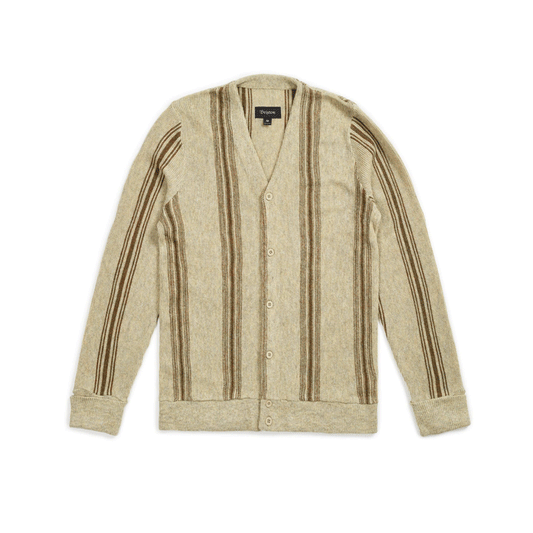 Brixton - Bridges Cardigan - Oatmeal SALE