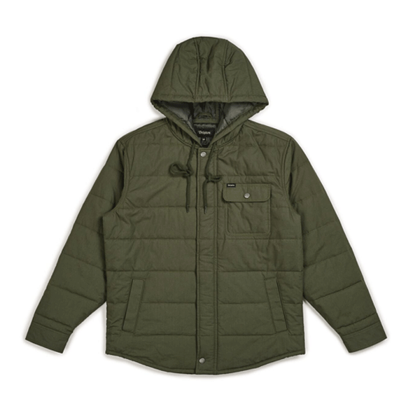 Brixton - Cass Hooded Jacket - Pine - Magic Toast