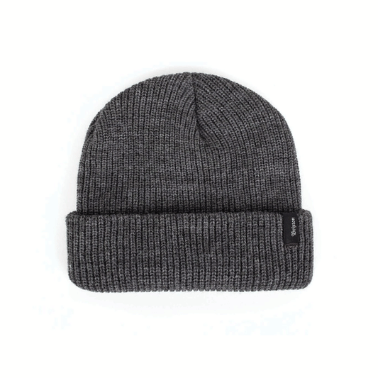 Brixton - Heist Beanie - Heather Grey - Magic Toast