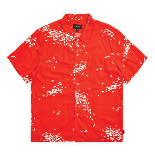 Brixton - Lovitz S/S Shirt - Red/White - SALE - Magic Toast