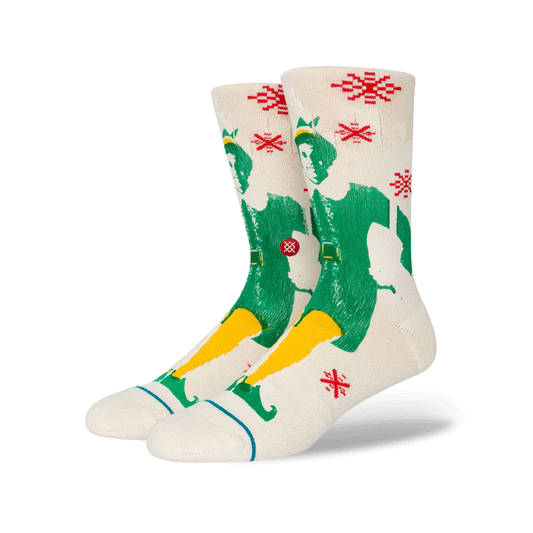 Stance - Buddy The Elf Socks - Off White