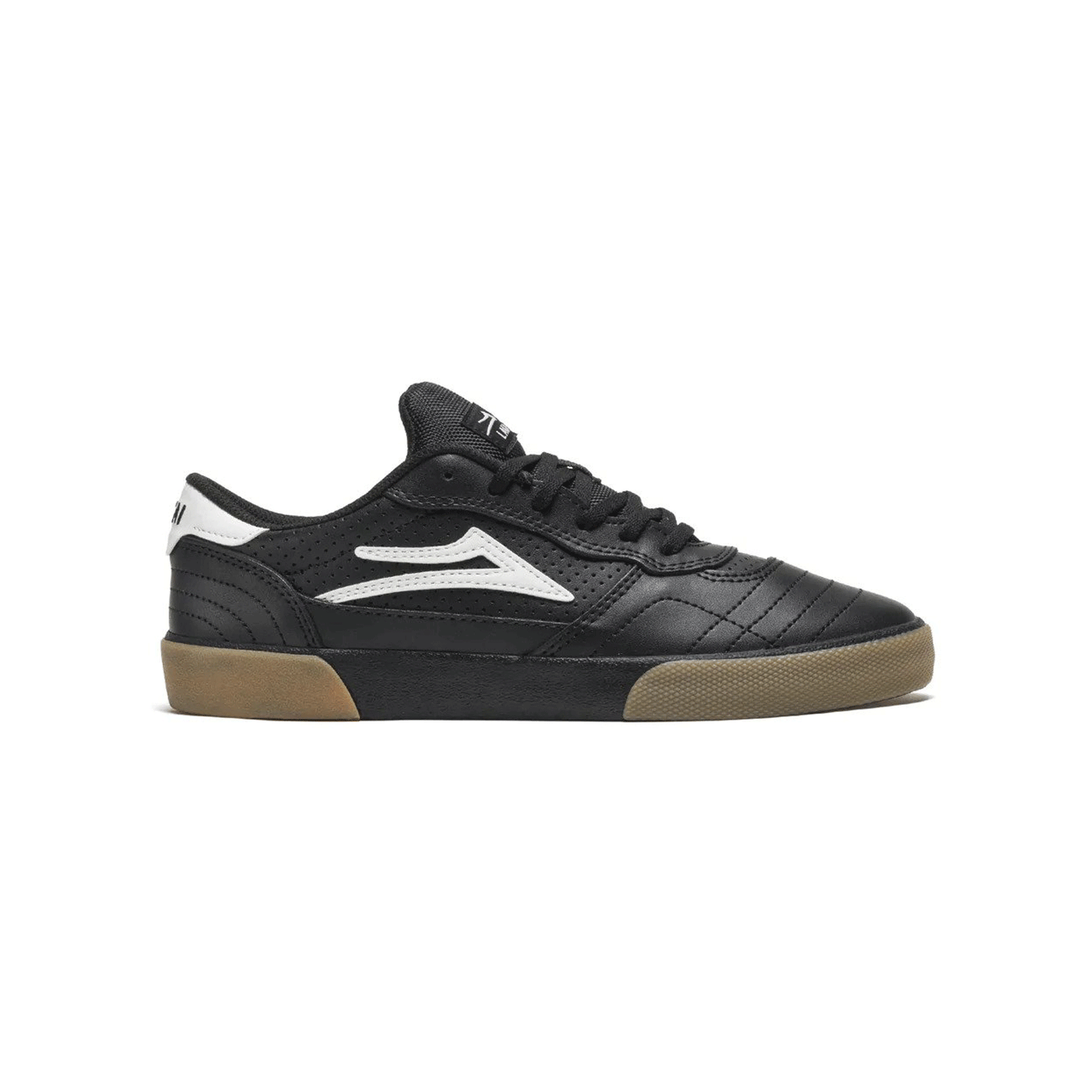 Lakai - Cambridge Leather - Black/Gum