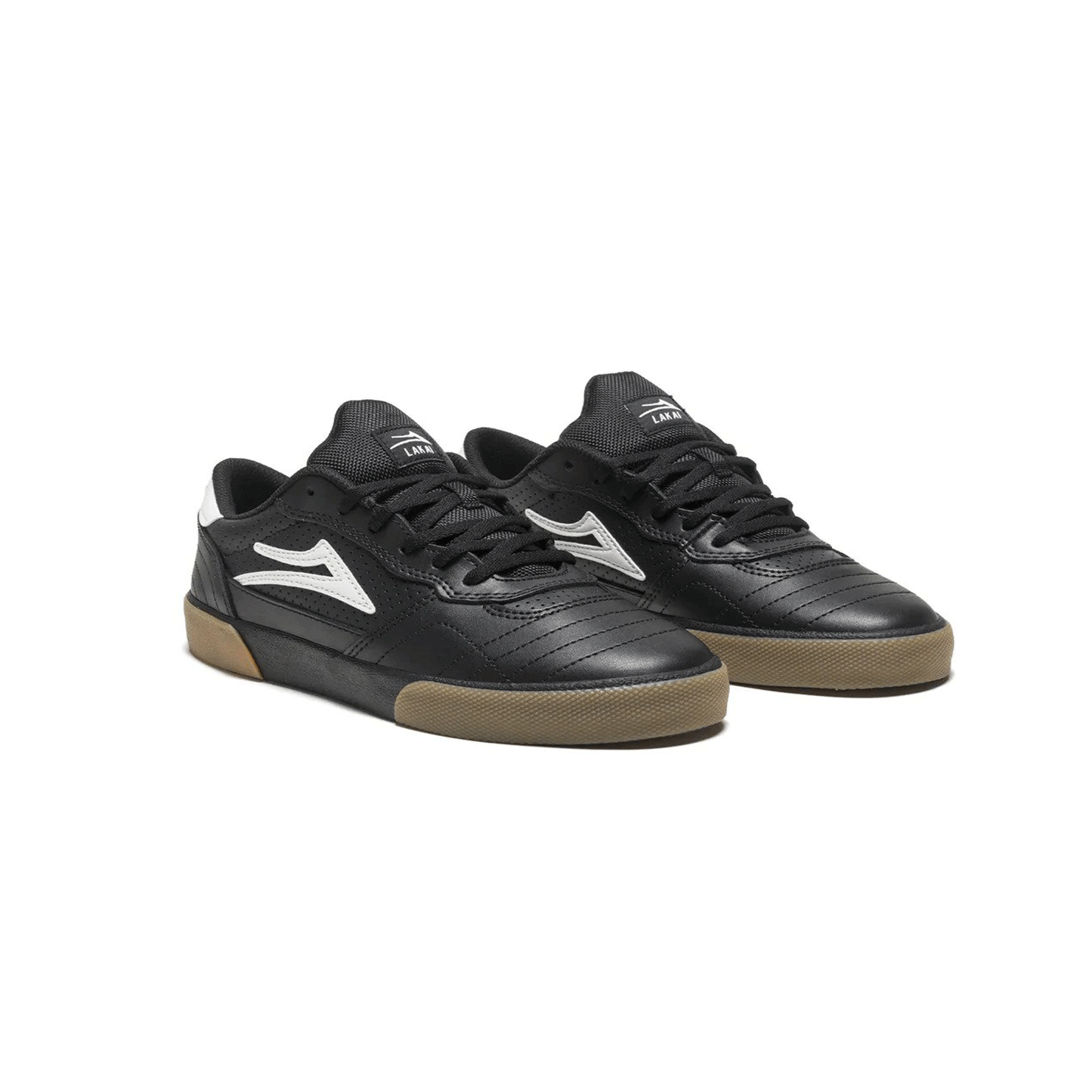 Lakai - Cambridge Leather - Black/Gum