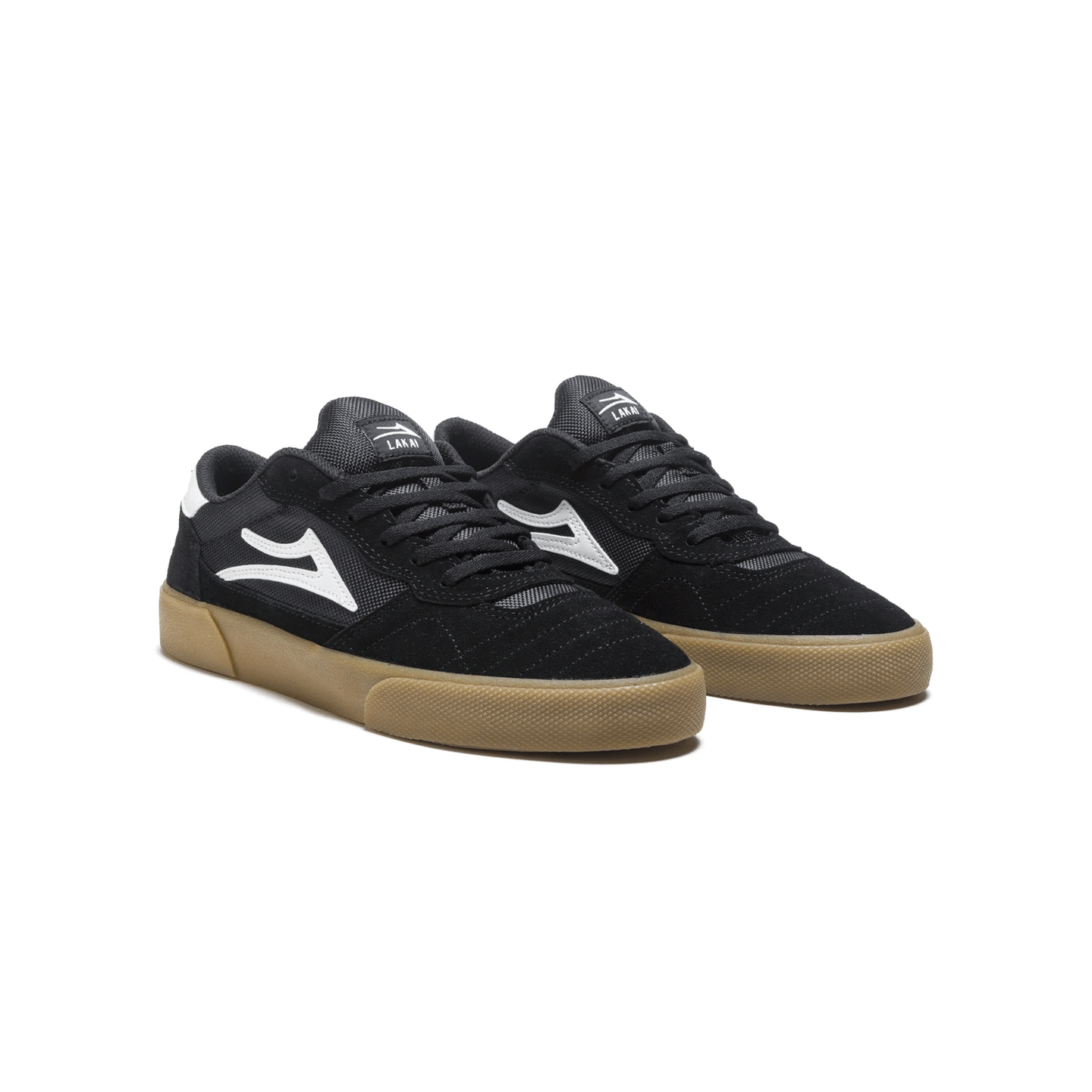 Lakai - Cambridge Suede Skateboard Shoes - Black/Gum