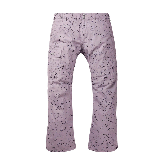 Burton - Cargo Pant REG Snowboard Pants - Elderberry Spatter SALE