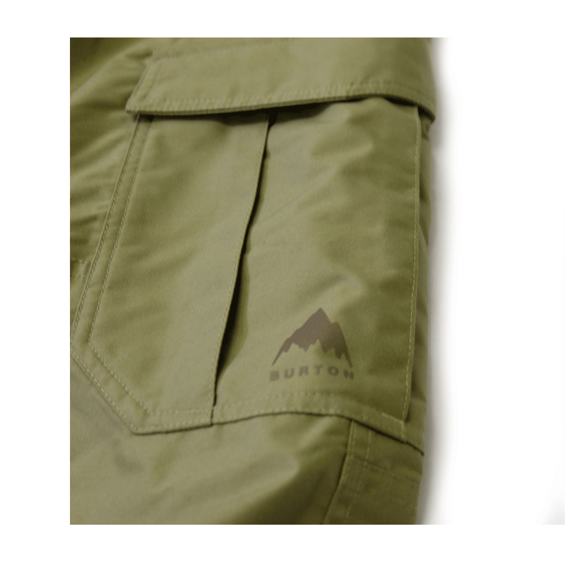 Burton - Cargo Pant Regular Snowboard Pants - Martini Olive NEW FOR 2024 SALE