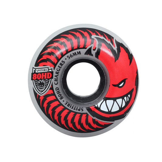 Spitfire - Chargers Soft Wheels 80HD Red - 56mm