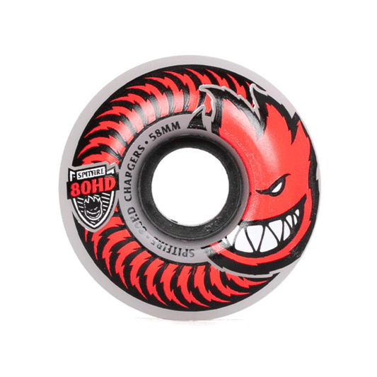 Spitfire - Chargers Soft Wheels 80HD Red - 58mm