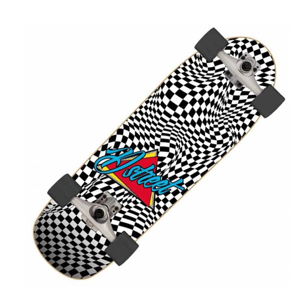 D Street - Surfskate Complete Check Warp - 10"