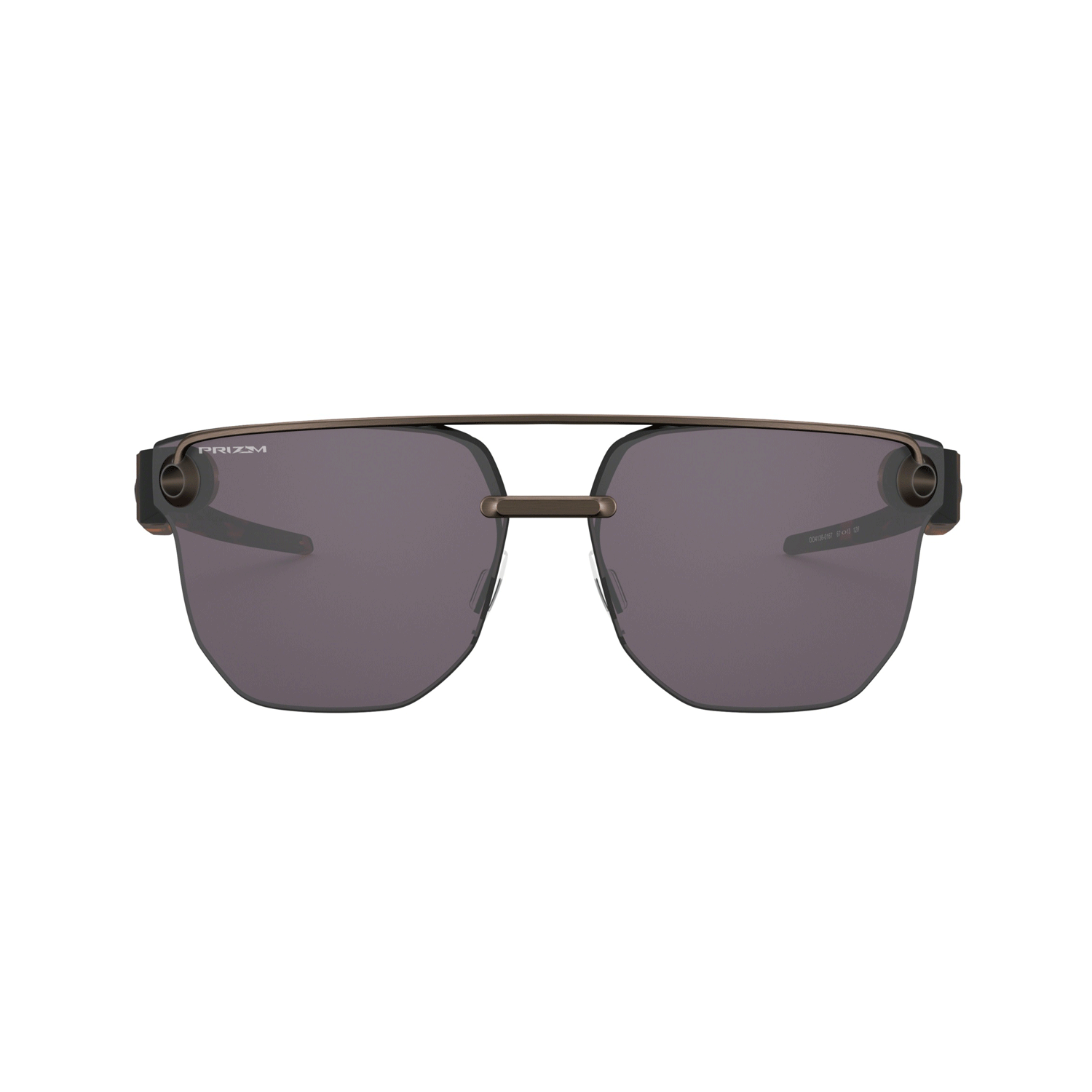 Oakley Chrystl Sunglasses Satin Toast Prizm Grey Magic Toast
