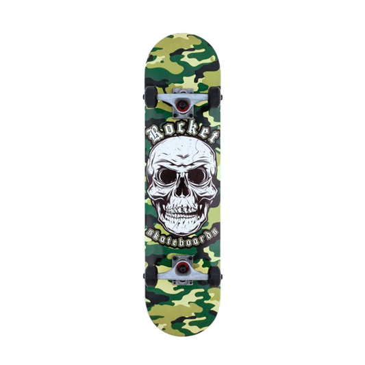 Rocket - Combat Skull Complete Skateboard - 7.75"