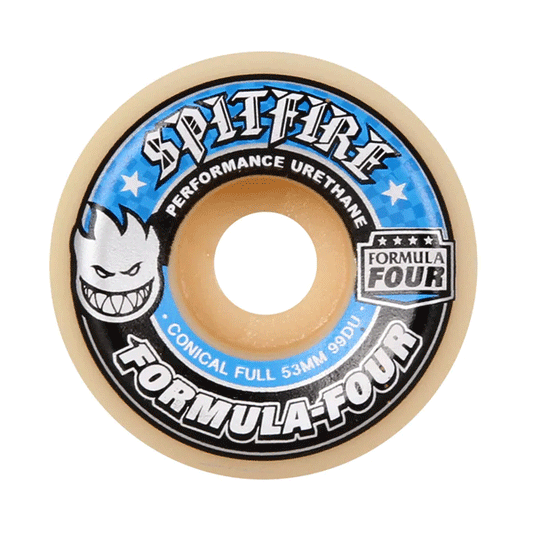 Spitfire - Formula Four Conical Full 99DU Blue - 53mm