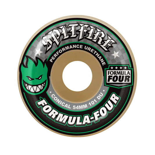 Spitfire W19 Formula Four Conical Full 101DU Green - 53mm - Magic Toast