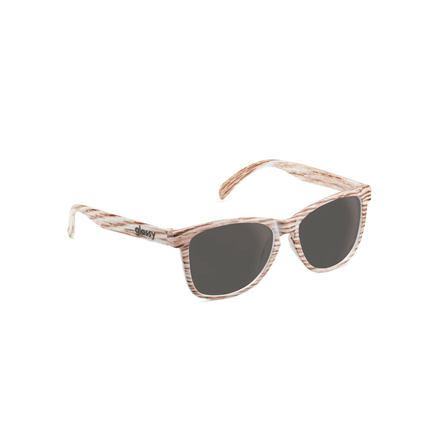 Glassy Sunhaters - Deric Sunglasses - Wood/Brown