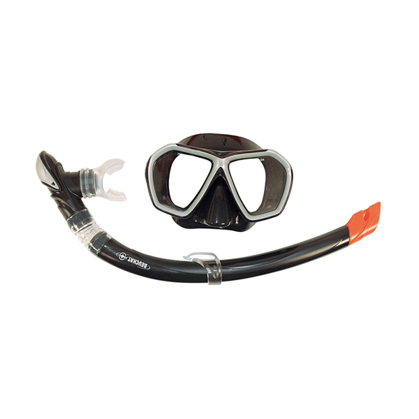 Beuchat - Set Duo + 500 Mask /Snorkel - Black - Magic Toast