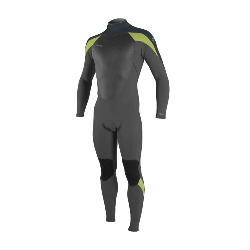 O'Neill - Epic 5/4 Back Zip Full Wetsuit - Black/Gunmetal/Dayglo