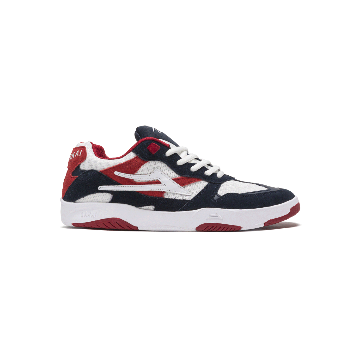 Lakai - Evo 2.0 XLK Suede Shoes - Navy/Red SALE