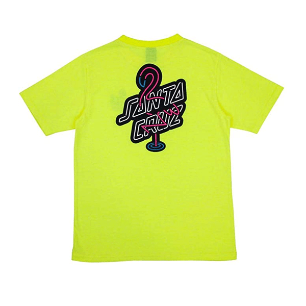 Santa Cruz - Womens Glowmingo T-Shirt - Green SALE