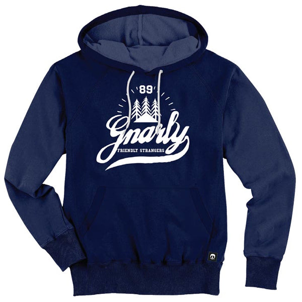 Gnarly Clothing - Friendly Strangers Hoodie - Navy SALE-Magic Toast
