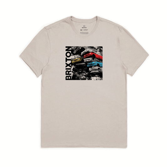 Brixton - Graveyard T-Shirt - Beige SALE