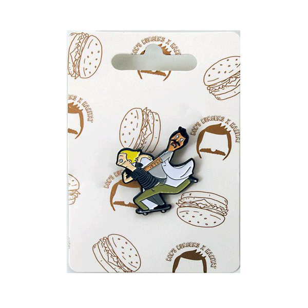 Habitat - Marius And Bob Enamel Pin Badge - Magic Toast