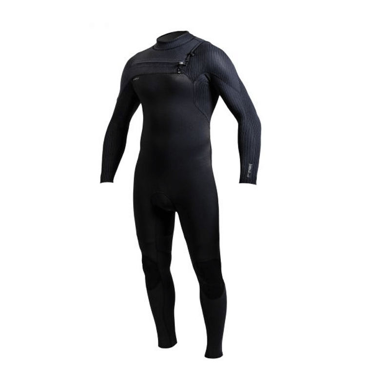 O'Neill - Hyperfreak 5/4 + Chest Zip Wetsuit - Raven/Raven