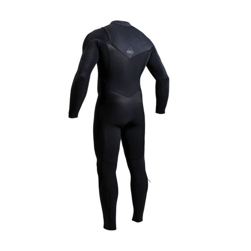 O'Neill - Hyperfreak 5/4 + Chest Zip Wetsuit - Raven/Raven