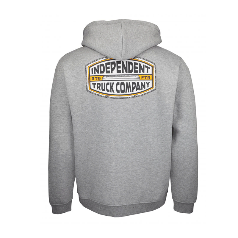 Independent - ITC Curb Zip Hoodie - Dark Heather SALE