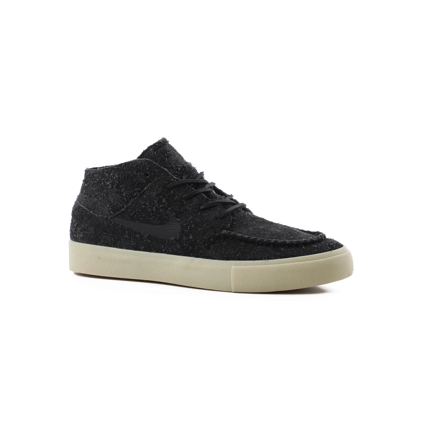 Nike SB - Janoski Mid Ultra Crafted Skateboard Shoes - Black/Black Golden SALE