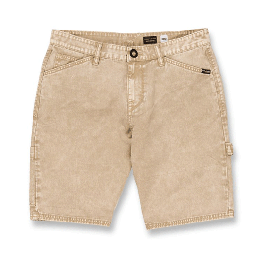 Volcom - Kraftsman Denim Short - Almond SALE