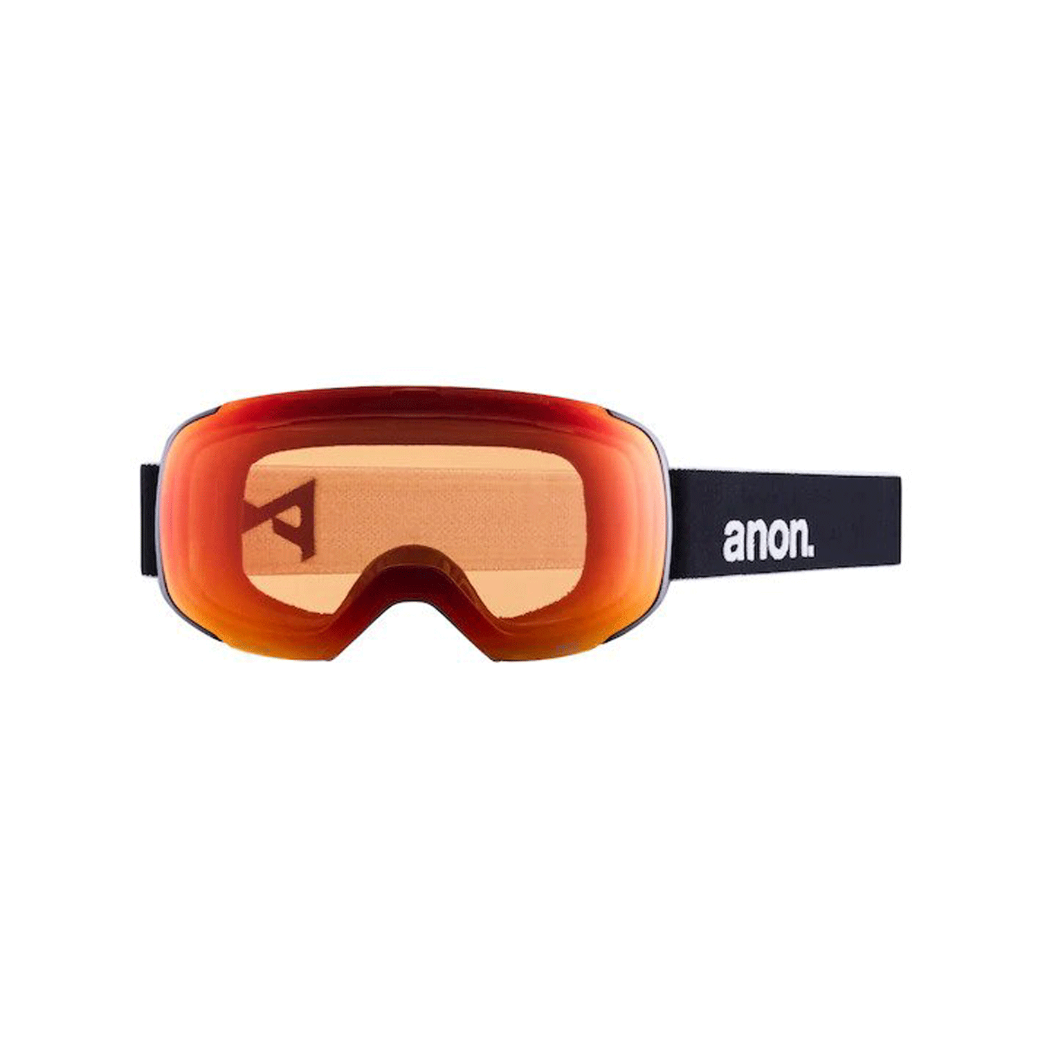 Anon - M2 MFI Goggles - Black/Perceive Sunny Red + Bonus Lens NEW FOR 2023 SALE