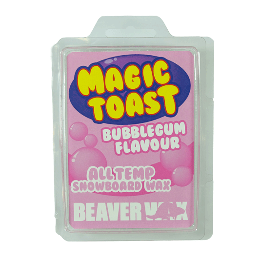 Magic Toast - All Temp Snowboard Wax 130g - Bubble Gum - Magic Toast