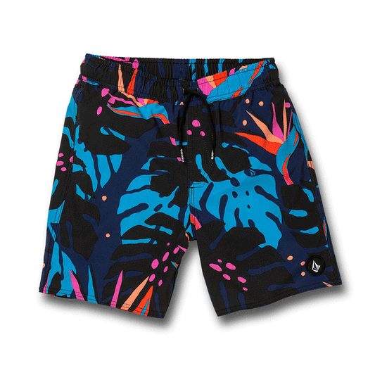 Volcom - Mentawais EW Youth Trunk/Board Short - Black SALE