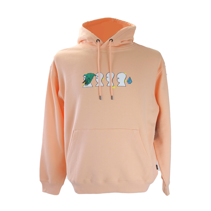 Volcom - Merlin Murray Hoodie - Peach Bud SALE