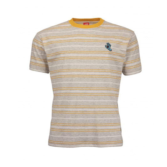 Santa Cruz - Mini Hand Stripe T-Shirt - Athletic Heather SALE