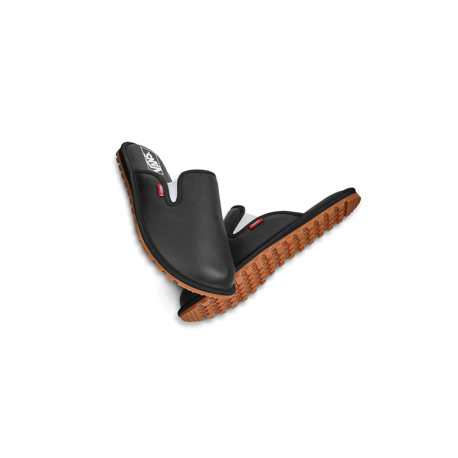 Vans 2025 slippers black