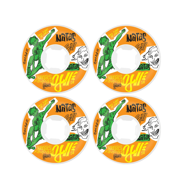 OJ Wheels - Natas 2 Original Hardline - Orange 95A - 58mm