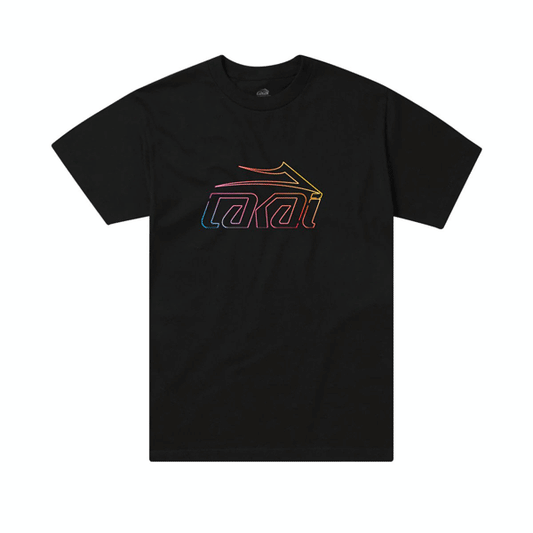 Lakai - Neon T-Shirt - Black SALE