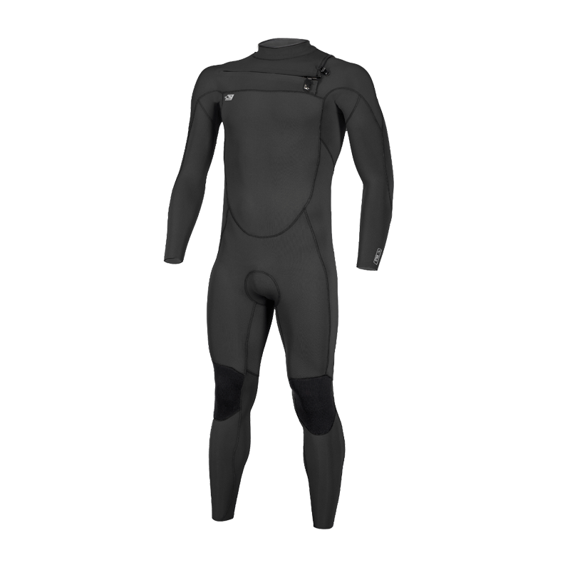 O'neill - Ninja 4/3 Chest Zip Full Wetsuit - Black/Black